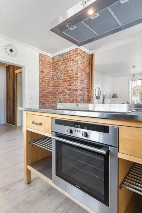 Lys Og Sentral Leilighet Med Terrasse Og Hage Apartment Лилехамер Екстериор снимка
