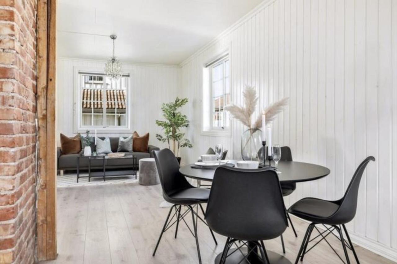 Lys Og Sentral Leilighet Med Terrasse Og Hage Apartment Лилехамер Екстериор снимка